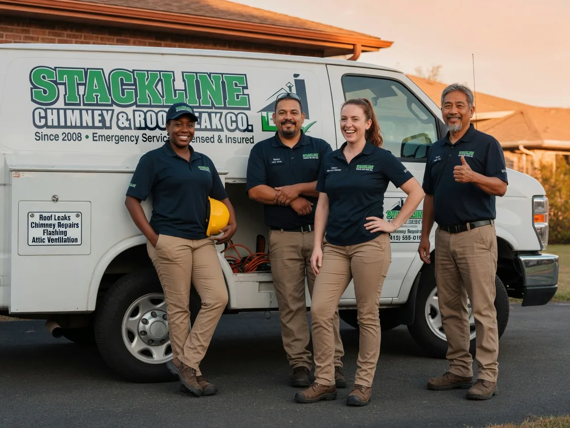 Chimney flashing repair company in Cranks, KY